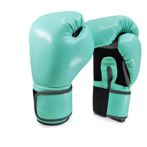 Guantes de Boxeo de Piel de Vacuno de Alta Calidad, Diseño Colorido para Entrenamiento al Aire Libre, Tendencia en Moda - Product Image 1