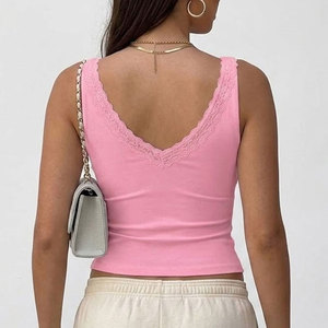 Camisetas de Tirantes para Mujer, 100% Poliéster, Corte Regular, Verano, al Mejor Precio - Product Image 5
