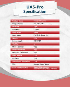 Scanner intraorale dentale efficiente portatile digitale delle attrezzature dentali di alta qualità con il carrello - Product Image 4