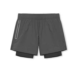 Pantalones Cortos Deportivos Unisex para Gimnasio y Playa, con Forro, Bolsillo para Teléfono, Secado Rápido, Elásticos, Personalizables, para Correr - Product Image 2