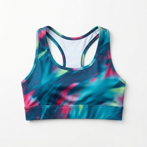 Ropa Deportiva al por Mayor, Top Deportivo Corto Transpirable con Estampado Personalizado para Gimnasio y Entrenamiento - Product Image 5