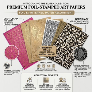 Silk screen <b>printed</b> handmade <b>paper</b> with artisan designs OEM wholesale private label export quality for global buyers. - Product Image 6