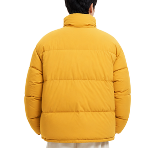 Custom Logo Winter Warm Men Puffer Jacket Wholesale Windproof Stand Collar Plain <b>Bubble</b> <b>Coat</b> For Men - Product Image 4