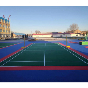 Dalles de sol en plastique pour terrain de pickleball PP, dalles de sol pour terrain de basketball extérieur, résistantes aux intempéries, 12"x12" - Product Image 2