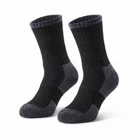 Chaussettes thermiques en laine mérinos lourde pour la randonnée, le camping et le ski en plein air