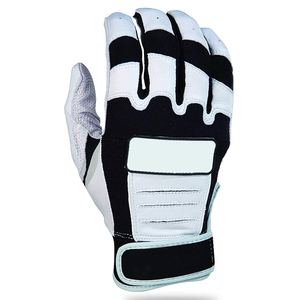 Professional Baseball Batting Gloves Catcher Custom Logo % Genuine PU Leather Latest Design Reasonable Price <b>Outdoor</b> Use - Product Image 2