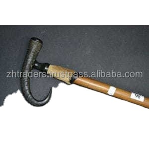 Canne de marche en corne de buffle et de bœuf, faite à la main, écologique, à longueur réglable, personnalisable, Inde ZH, vente chaude, haute qualité - Product Image 3