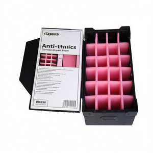 Vietnam Factory's Custom Anti-Static Foam Insert Corrugated <b>Box</b> Electronics Protection <b>Storage</b> Bin - Product Image 1