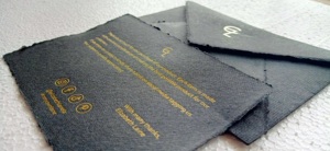 Tarjetas de Invitación Impresas en Serigrafía con Lámina Negra, Tarjetas de Felicitación de Boda Personalizadas Premium, Tarjetas de Visita al por Mayor - Product Image 4