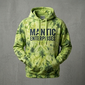 Sweat à capuche polaire pour homme en polyester/coton délavé à l'acide, avec logo personnalisé, design uni, respirant, épaules tombantes, grandes tailles, automne - Product Image 3