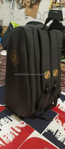 2025 personalizado de calidad superior 600D PU cuero Padel raqueta bolsa 50-70L Pickleball Paddle mochila marco externo más vendido personalizado - Product Image 5