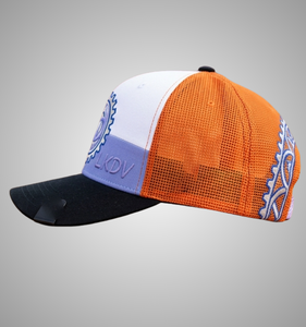 Professional Custom Printing Embroidery Logo <b>Plain</b> High Quality 5/6 Panel <b>Baseball</b> <b>Cap</b> Mesh Premium Foam Trucker Hat Patch Logo - Product Image 4