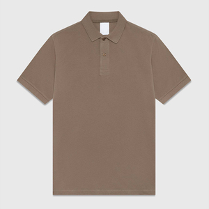 Polo homme uni de qualité supérieure, léger, manches courtes, tendance, à prix avantageux - Product Image 1
