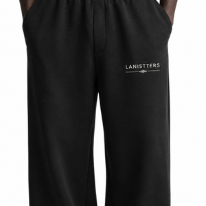 Pantalon de survêtement ample pour homme, coupe décontractée, taille élastique, avec poches, personnalisable OEM, streetwear épais - Product Image 3