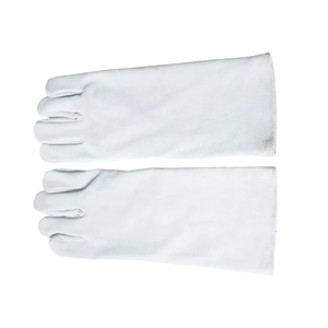 Gants de soudage en cuir à manchette longue, résistants à la chaleur, gants de travail de sécurité, gants de protection pour MIG TIG, fonderie, vente en gros OEM - Product Image 6