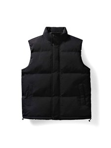 Chaleco Acolchado Personalizado para Hombre, Talla Grande, Informal, Ultraligero, Transpirable, Ecológico, Antiarrugas, con Cierre de Cremallera - Product Image 1