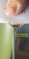 Hochgeschwindigkeits-4-spurige voll automatische horizontale Snap-Pack-Füll verpackungs maschine für Lebensmittel für Kunststoff folien Honey Jam Sauce Pump