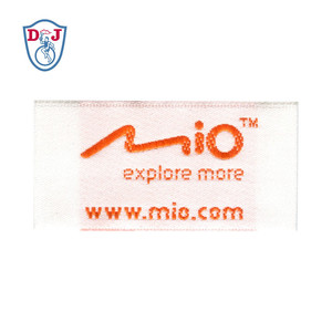 ป้ายผ้าทอแบบกำหนดเองป้ายผ้าไหมพิมพ์โลโก้สำหรับกระเป๋ารองเท้า - Product Image 2