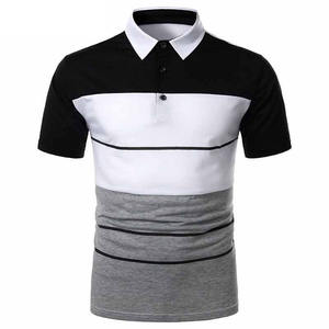 Chemise de golf décontractée pour homme 2026, coupe droite et ajustée, manches courtes, unie, 100 % coton toile respirant - Product Image 5