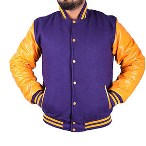 Chaqueta Universitaria Varsity para Hombres, Mujeres y Niños, Parches de Letras Personalizados, Regalo Universitario Personalizado para Hijo o Hija, Parches de Chenilla - Product Image 1