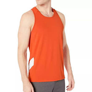 Camiseta sin mangas elegante para hombre, ideal para gimnasio, entrenamiento físico, elástica, informal, ecológica, de secado rápido, para correr. - Product Image 3