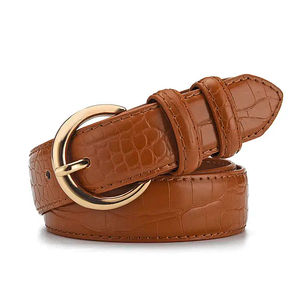 Cinturones de Cuero Genuino de Pakistán para Hombre, Cinturones de Cuero Casuales para Trabajo, Vestir y Jeans - Product Image 2