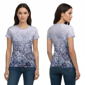 Camiseta de Yoga Personalizada con Estampado, Transpirable, Elástica, de Secado Rápido, para Gimnasio, Entrenamiento, Fitness, Manga Corta, Ropa Deportiva - Product Image 3