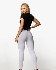Leggings de sport respirants à taille haute pour femmes, leggings de yoga personnalisés sans couture, leggings de gym, prix direct d'usine, prix bas - Product Image 5