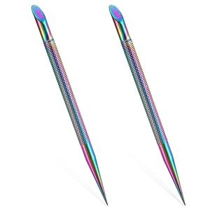 Juego de Herramientas de Acero Inoxidable de Doble Punta para Limpieza de Uñas y Cutículas, 12 cm, Reutilizable, Empujador de Cutículas con Diseño de Doble Cabeza - Product Image 4