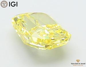 เพชร CVD ที่ได้รับการรับรองจาก IGI น้ำหนัก 3.00 กะรัต สีเหลืองสดใส ระดับความสะอาด VVS2 รูปทรงเรเดียนท์ สำหรับแหวนเพชรเดี่ยว ของขวัญ - Product Image 4