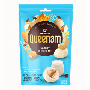 Dulces y Snacks al por Mayor: Dragees de Chocolate de Vietnam 150G, Nueces Recubiertas de Chocolate con Yogur (Almendras, Anacardos, Macadamia) HALAL OEM/ODM Global - Product Image 1