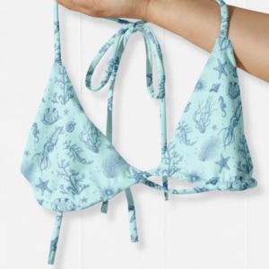 Custom Floral Print Matching Couple Swimwear Set High Quality <b>String</b> Bikini Beachwear Outfits - Product Image 4