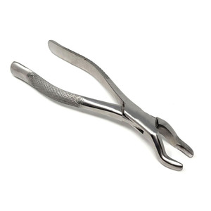 Forceps d'extraction manuels en acier inoxydable pour dents inférieures chez les enfants, certifiés ISO13485 Classe II avec garantie d'un an - Product Image 2