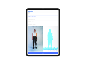 Bodydot BDF1000 Analyseur de santé corporelle intelligent alimenté par l'IA, cadre flexible en alliage d'aluminium, suivi de posture corporelle complète non pliable - Product Image 4