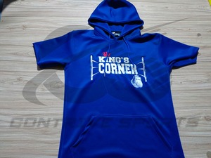 2026 Wholesale 100% Cotton <b>Thick</b> <b>Fleece</b> Heavy Weight Oversized Short Sleeve MMA Custom Print Logo Men's Hoodies & Sweatshirts - Product Image 5