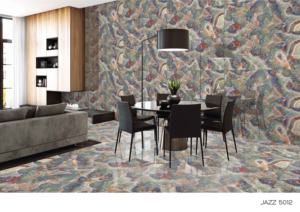 Carreaux de porcelaine effet designer, finition ultra brillante Jazz, 60x120cm, 600x1200mm, format 24x48, pour murs et sols intérieurs élégants. - Product Image 4
