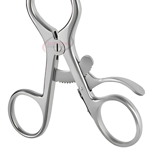 Retractor Manual Autoajustable PLESTER de 130 mm, con 2 Puntas Cónicas de 2 x 2 Pulgadas |   Longitud de Trabajo de 5 Pulgadas |   Instrumento Quirúrgico/ENT con Certificación CE - Product Image 4