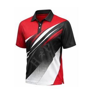 Golf Sportswear Manufacturer Sublimation Custom Golf Shirts Short Sleeve Jersey Custom Printed Dry Fit Golf Shirts - Product Image 1