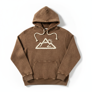เสื้อฮู้ดดี้ผู้ชายพรีเมียม ล้างสีแบบแอซิดวอช ผ้าฝ้าย 100% น้ำหนักเบา แห้งเร็ว เนื้อผ้านุ่ม สไตล์สตรีทแวร์ เหมาะสำหรับใส่ลำลองในฤดูหนาว - Product Image 1