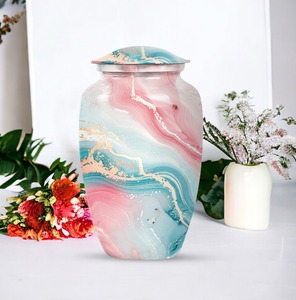 Abstract artistic urn adult urn for human ashes cremation <b>memorial</b> decorative <b>keepsake</b> tribute remembrance - Product Image 2