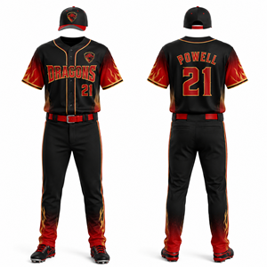 Uniforme de Béisbol Moderno Personalizado al por Mayor, Marca Privada, MOQ Bajo, Exportación a Todo el Mundo, Entrega Rápida, Producción de Muestras, Personalización - Product Image 4