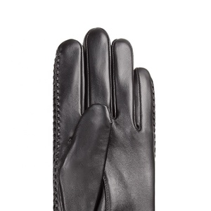 Gants de conduite longs en cuir de mouton véritable pour femme Wears World, style uni, utilisation quatre saisons, pour fêtes et activités de plein air, Pakistan - Product Image 6