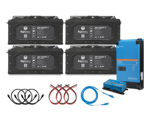 ข้อเสนอสุดพิเศษ BigBattery 24V 4X huskys 2 Power Kit (5500W 20.48kWh) ใหม่ - Product Image 3