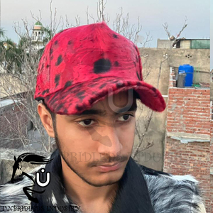 Gorra Deportiva de Cuero Genuino con Pelo Rojo 2026, Teñido Específico, Transpirable, Impermeable, Ajustable - Product Image 5