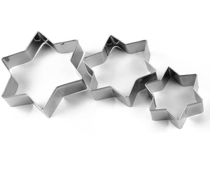 Ensemble de découpoirs à biscuits en acier inoxydable pour un embossage et une cuisson faciles des biscuits de Noël, découpoirs à biscuits en acier de haute qualité - Product Image 3