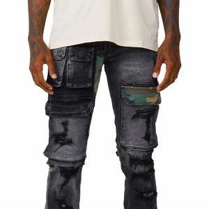 Pantalones Vaqueros de Primera Calidad al por Mayor, Pantalones Vaqueros de Mezclilla para Hombre, Diseño Personalizado, Corte Holgado, Estilo Casual - Product Image 6