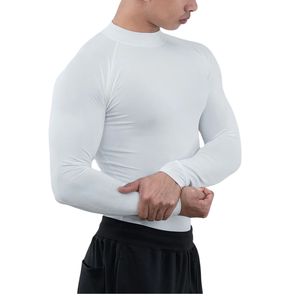 Camiseta de Compresión de Manga Larga para Hombre, Personalizada, al por Mayor, de Secado Rápido, Transpirable, para Gimnasio, Fitness, Running y Deportes - Product Image 5