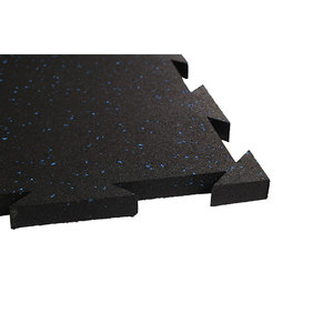 Soft Touch Rubber <b>Interlocking</b> Gym <b>Tiles</b> Protective Gym <b>Floor</b> Rubber <b>Interlocking</b> Gym <b>Tiles</b> Durable Surface Finish - Product Image 4