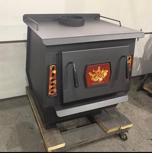 Freestanding Wood Burning <b>Stove</b> Double Sided Cooking Wood <b>Stove</b> Eco Friendly Heating Appliance for Villa Apartment - Product Image 3