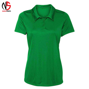 Camiseta de Manga Corta para Mujer de Primera Calidad, Transpirable, 100% Algodón, Antiarrugas, de Secado Rápido, Corte Regular, Color Sólido, NURAK - Product Image 5